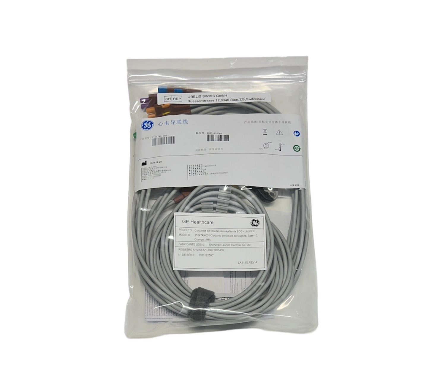 GE ECG Leadwire Set - Base 10